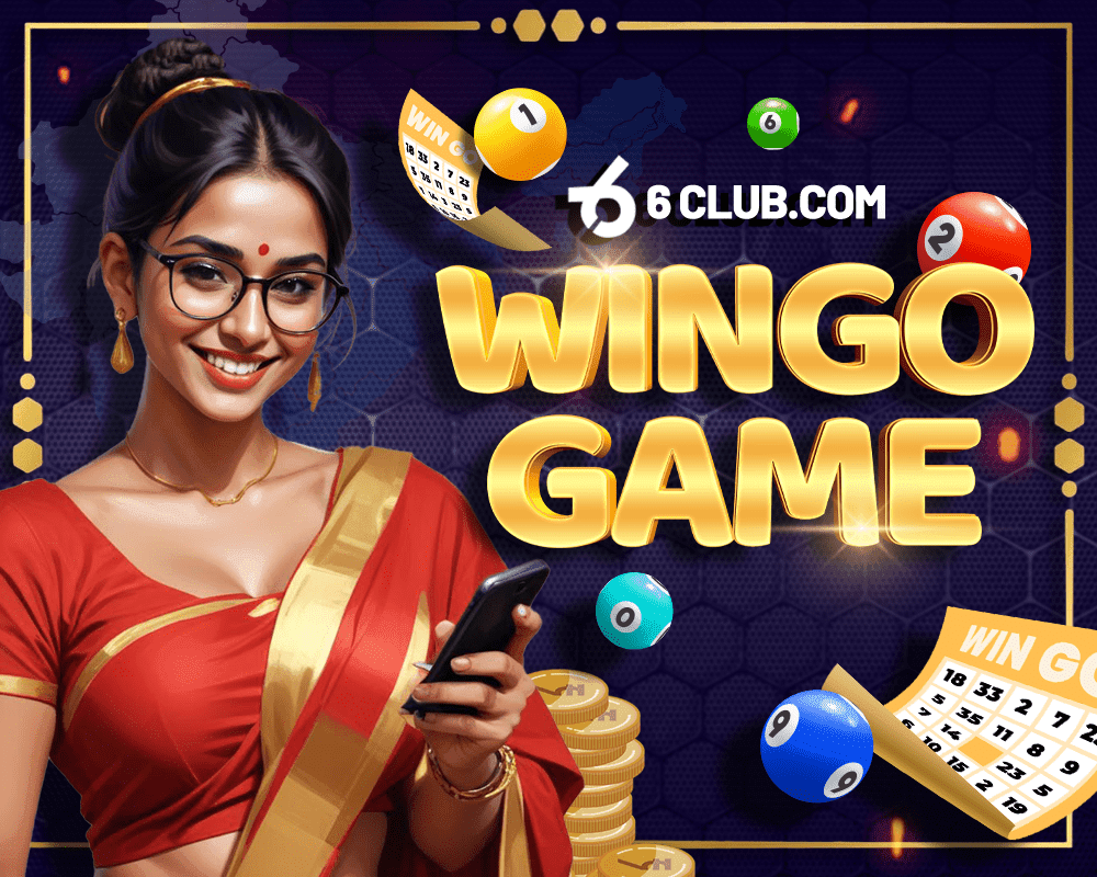 61 Club Lottery hero image showing a Wingo style lottery screen